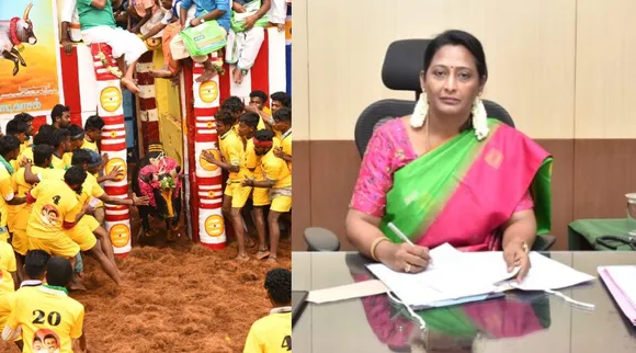 Madurai collector sangeetha on caste discrimination palamedu jallikattu Tamil News