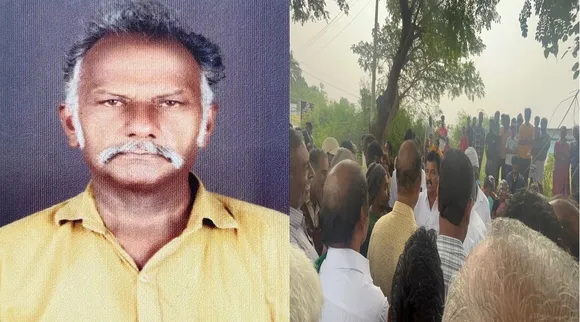 kovai elephant attack protest