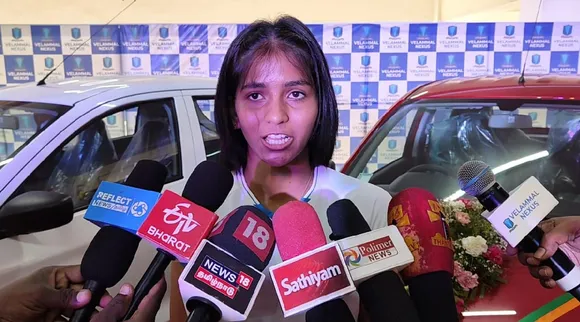 Manisha Ramadass Indian badminton player and Arjuna Awardee press meet Tamil News
