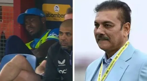 Ravi Shastri on Jofra Archer napping in dugout Ahmedabad India vs England 3rd odi video Tamil News