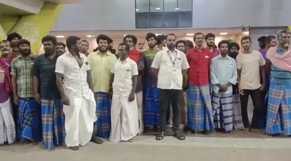 Sri Lanka RELEASED 27 Rameswaram fishermen arrived Chennai Tamil News 