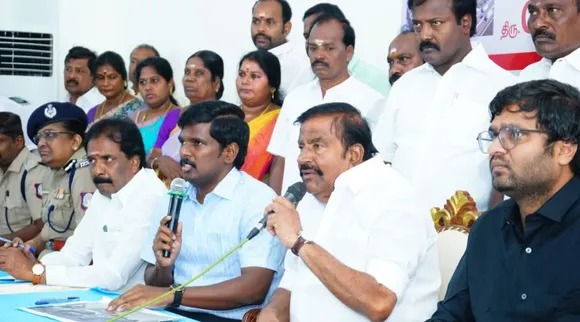 TN Minister KN Nehru on trichy panjapur bus stand opening date Tamil News 