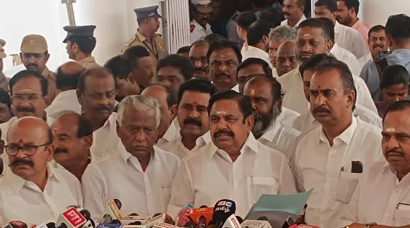 Tamil Nadu Budget 2025 AIADMK stages walkout assembly ED raid Tamil News 