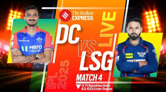 IPL 2025 DC vs LSG Live Cricket Score today match delhi capitals vs lucknow super giants live cricket scorecard updates in Tamil