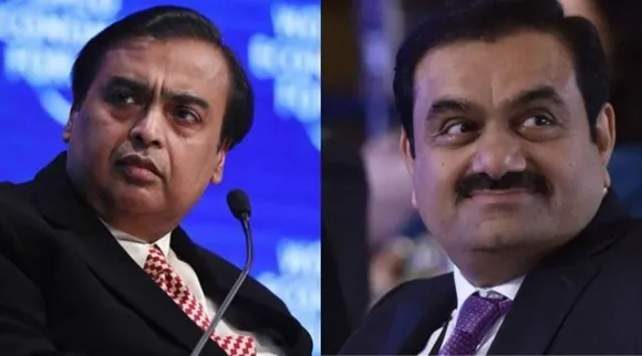 Mukesh Ambani and Goutam Adani