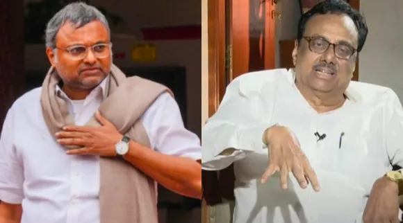 karti Chidambaram DMK EVKS Elangovan