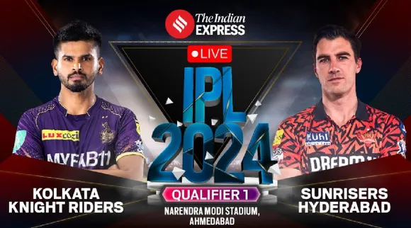 KKR vs SRH Score, IPL 2024 Qualifier 1: ஷ்ரேயாஸ், வெங்கடேஷ் அதிரடி... இறுதிப் போட்டிக்கு சென்றது கொல்கத்தா!