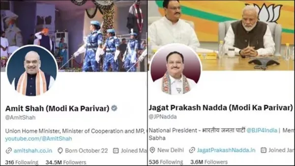 PM Modi asks supporters to remove Modi Ka Parivaar from social media handles