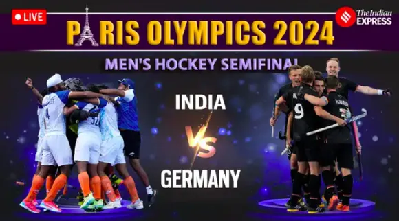 India vs Germany Live Score, Hockey Paris Olympics Semi Final
