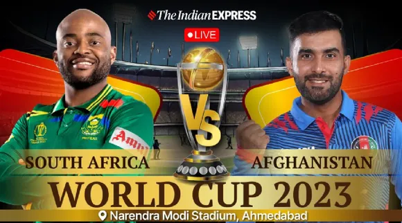 South Africa vs Afghanistan Live Score updates World Cup 2023 Ahmedabad in tamil 