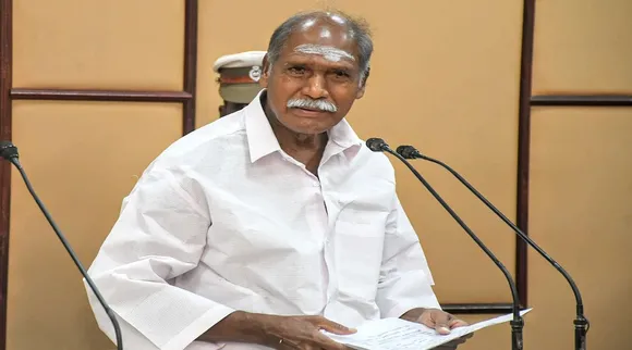 Puducherry CM Rangasamy