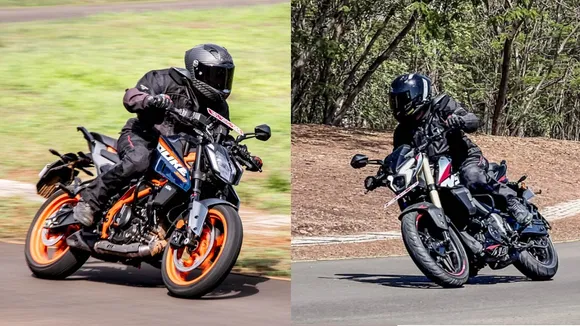 Bajaj Pulsar NS400Z vs KTM 390 Duke Price and other comparison