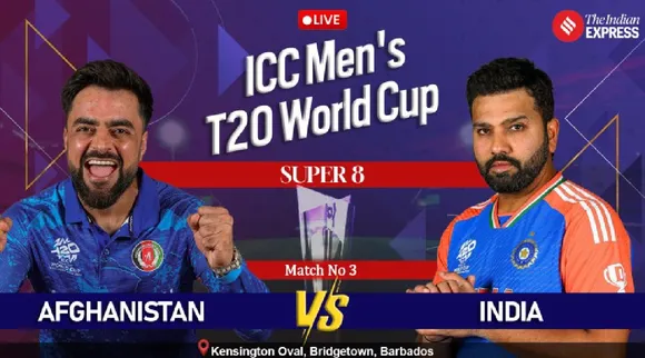 India vs Afghanistan live score t20 world cup 2024 match 43 today ind vs afg latest scorecard updates in tamil 