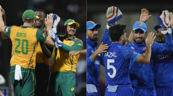SA vs AFG 2024 T20 World Cup 2024 1st Semi Final Match today overview weather report head to head key players to watch pitch report venue live streaming details in tamil 