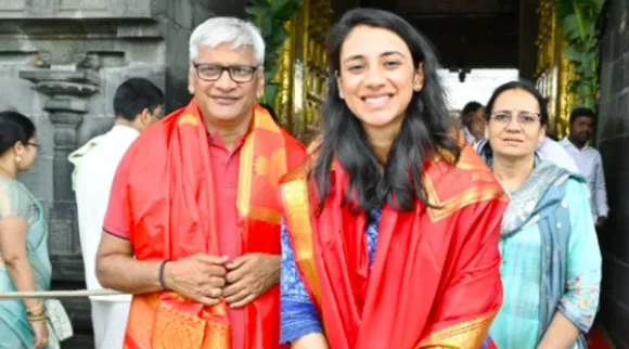 Smriti Mandhana Tirupati recents photos Tamil News 