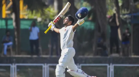 Sarfaraz Khan brother Musheer Khan hits record breaking maiden double hundred for Mumbai in quarterfinals Ranji Trophy Tamil News 