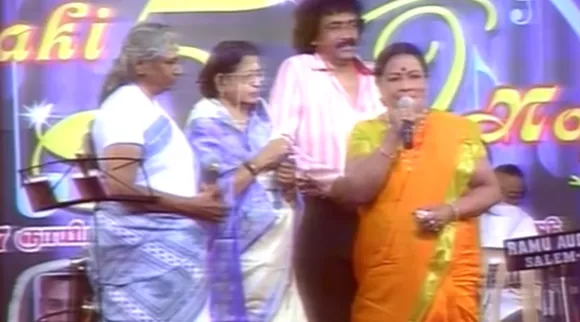 P Suseela Janaki and manorama