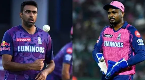 Ashwin scolded Rajasthan Royals player audio picked in stump Mic match during RR vs GT match Tamil News 