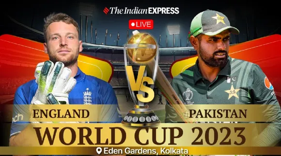 England vs Pakistan Live Score update World Cup 2023 Kolkata Tamil News 