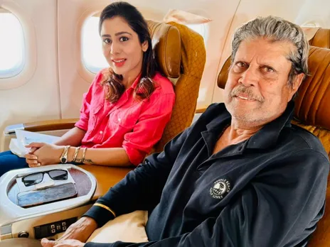 Mamaearth co-founder Ghazal Alagh meets Kapil Dev; says 'learnt invaluable lessons