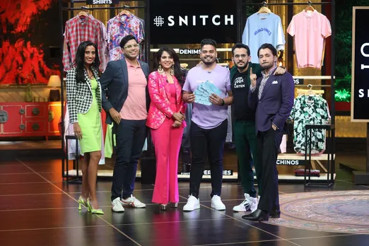 Men's fashion brand Snitch raises Rs 1.5Cr  from all Shark Tank India judges