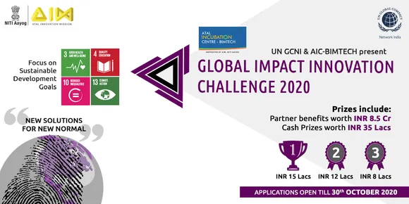 Global Impact Innovation Challenge (GIIC) 2020 For Solutions Of The COVID Era