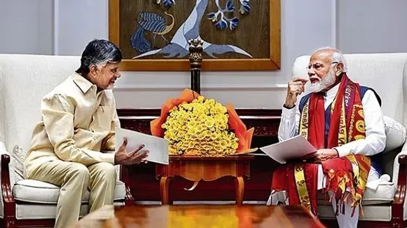 chandrababu naidu meets pm modi