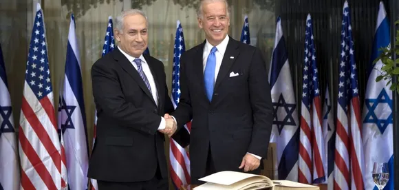 biden and nethanyahu