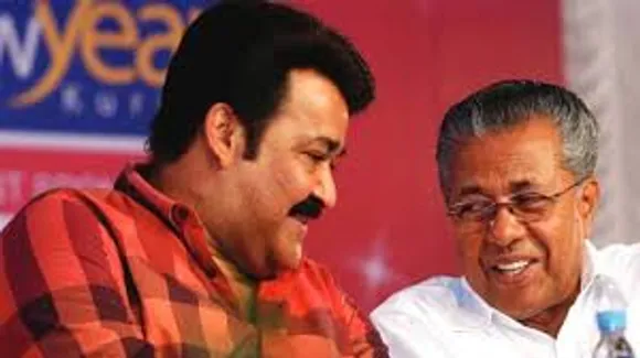 mohanlal and pinarayi