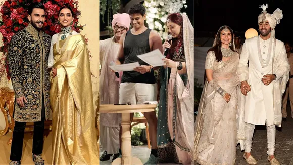 Bollywood inspired groom looks