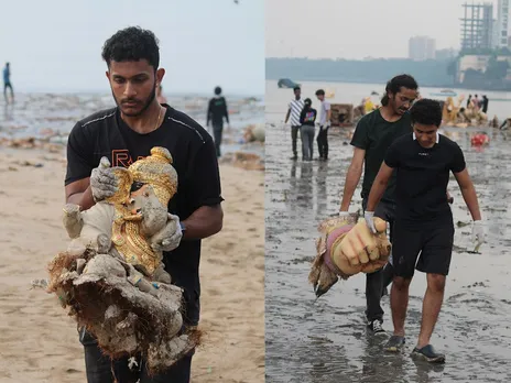 Change is Us – A youth-led initiative that cleans the beaches of Mumbai post-Ganpati Visarjan