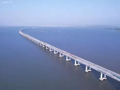 Longest Sea Bridge in India; Mumbai Trans-Harbour link to open on January 12