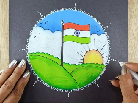 Republic Day Drawing Very Easy For Beginners Step By Step / How To Draw  Republic Day Drawing - YouTube