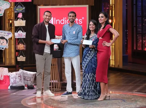 Shark Tank India S3: A couple from Jaipur seeks funding for their brand Indigifts!