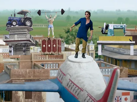 Did you notice these unique water tanks in Punjab in SRK'S Dunki?