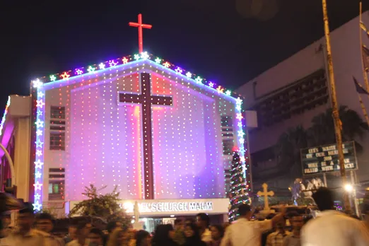Christmas mass in Mumbai