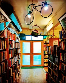 Image result for may day bookstore and cafe