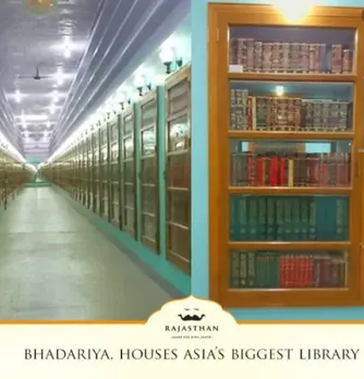 biggest library is in Rajasthan