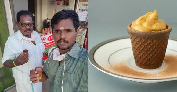 You can now enjoy your tea in an edible biscuit cup at this tea stall in Madurai, Tamil Nadu