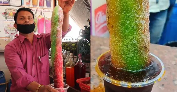 This 2.5 feet Gola in Mumbai is a tall affair, and looks totally Instagrammazing!