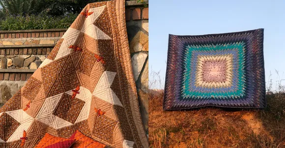 With quirky quilts and colourful toy pillows, these Uttarakhand women from 'Purkal Stree Shakti' are quilting joys!