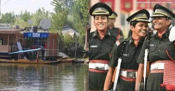 Local roundup: First floating ATM in Kashmir, Colonel rank to five women officers and more such stories for you