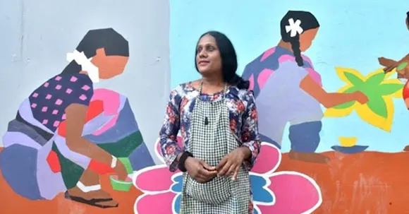 Breaking Barriers through Art: Shanthi Muniswamy's Remarkable Transformation with Aravani Art Project