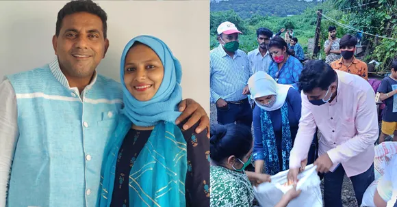 Power couple Faiyyaz and Mizga Shaikh are running a community kitchen in Mumbai to help migrants and the needy!