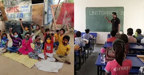 The efforts of the teachers from Jaipur in sending slum kids to schools, is commendable
