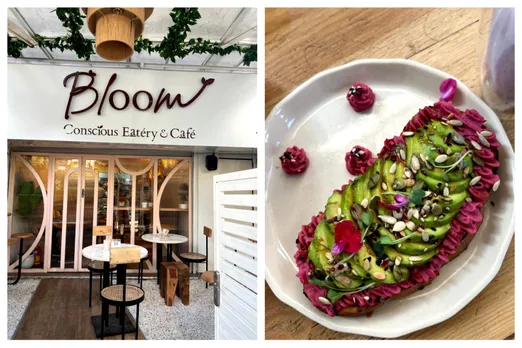 Bloom in Bandra, Mumbai offers healthy meals with an eye-pleasing ambience!