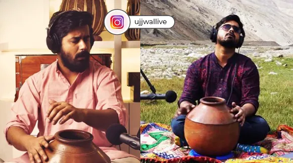 Ujjwal Kumar aka Ujjwallive is a Ghatam and Handpan player from Delhi who's leaving everyone mesmerized with his skills!