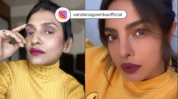 Meet Vandana Goenka, a make-up artist who is acing celebrity-inspired looks!