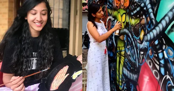 Mural artist Sneha Chakraborty is adding colours to local walls one artwork at a time