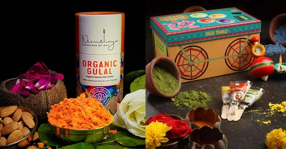 Pick organic Holi colours, and play a safe Holi this festive season!